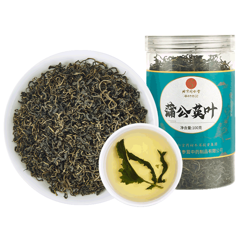 北京同仁堂正品蒲公英茶新茶蒲公英根叶婆婆丁干货浦公英新鲜茶叶