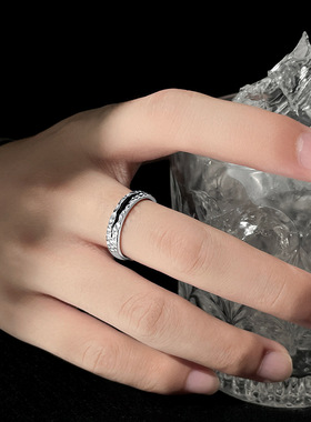 深渊戒指男潮ins复古个性指环