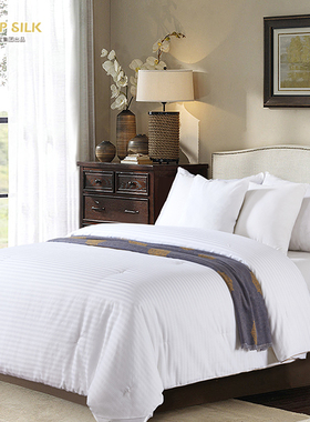 喜得宝(家居)桑蚕丝HSDP春华蚕丝被100%桑蚕丝被芯填充物净重1KG