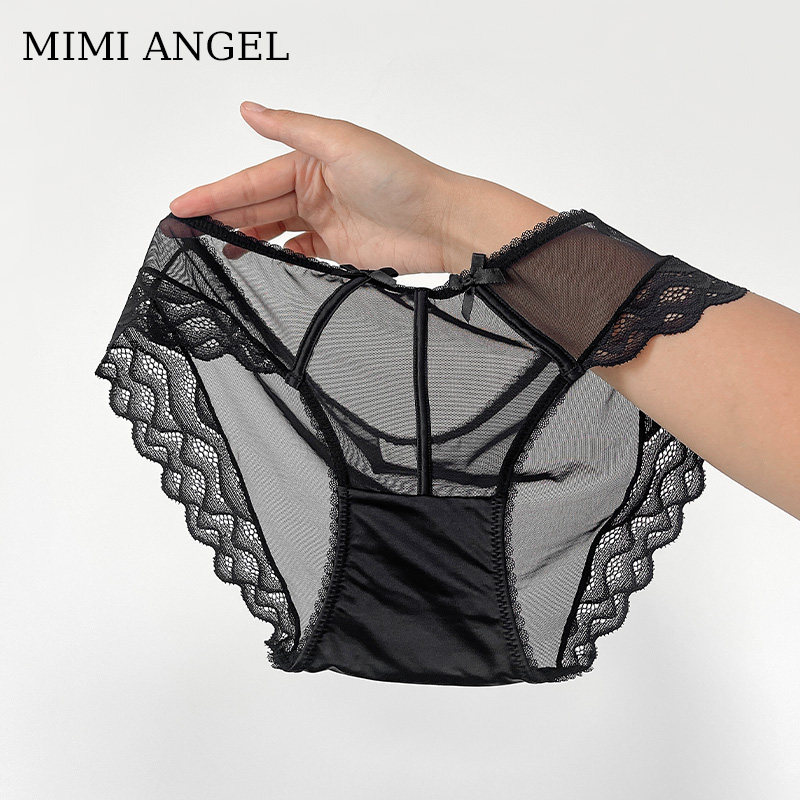 蕾丝内裤纯棉性感女生夏季薄款无痕中腰包臀速干透气网纱短裤新款,女士内衣/男士内衣/家居服,女三角裤,淘宝优惠券,粉丝福利购,淘宝优惠卷