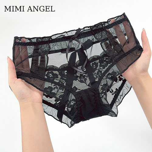MimiAngel法式性感女士蕾丝内裤