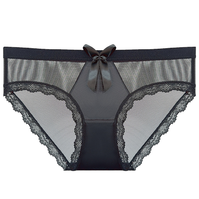 蕾丝内裤女款夏季薄款无痕冰丝网纱速干纯棉裆性感少女生裤头2025