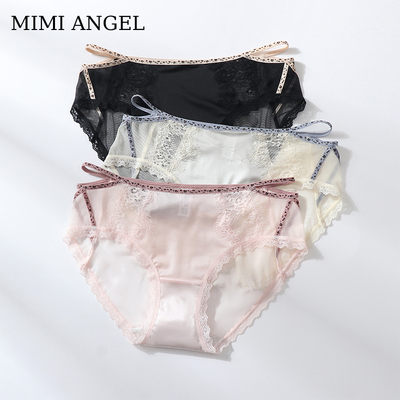 MimiAngel法式轻奢超薄女三角裤