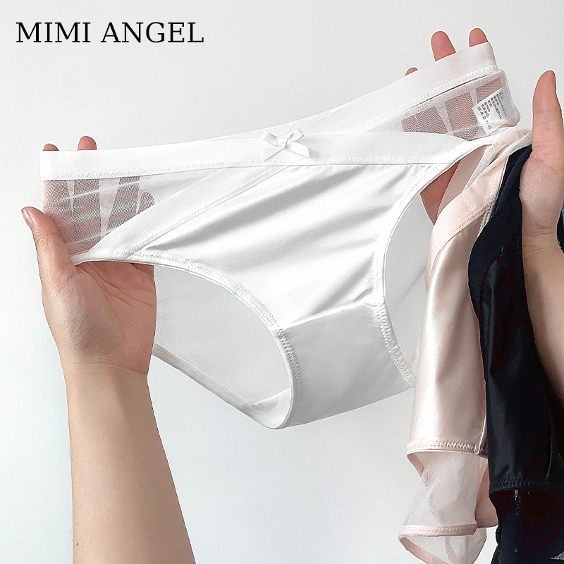 蕾丝内裤MimiAngel无痕冰丝