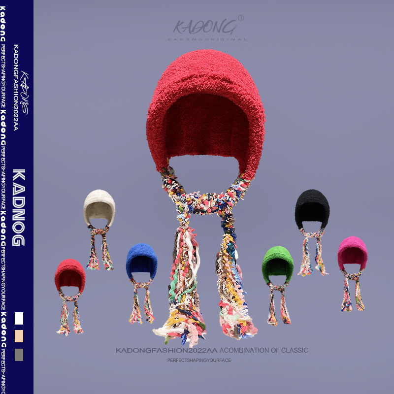 包头帽逛街女冬保暖显脸小