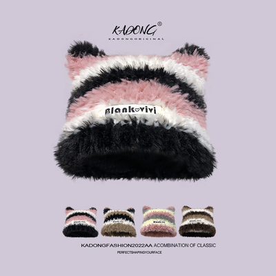 包头帽逛街女秋冬显脸小