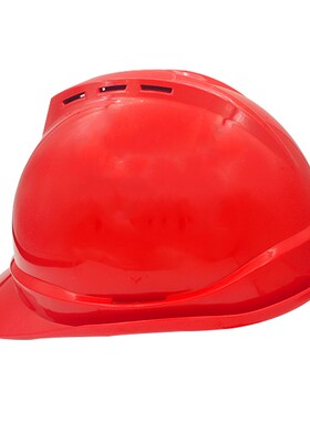 信霆 安全帽 高性能ABS塑料V型透气孔头盔 红色211