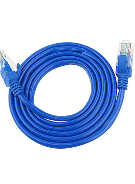信霆 WX0602 超六类网络跳线 CAT6e类 1米/条 （单位：条）蓝色