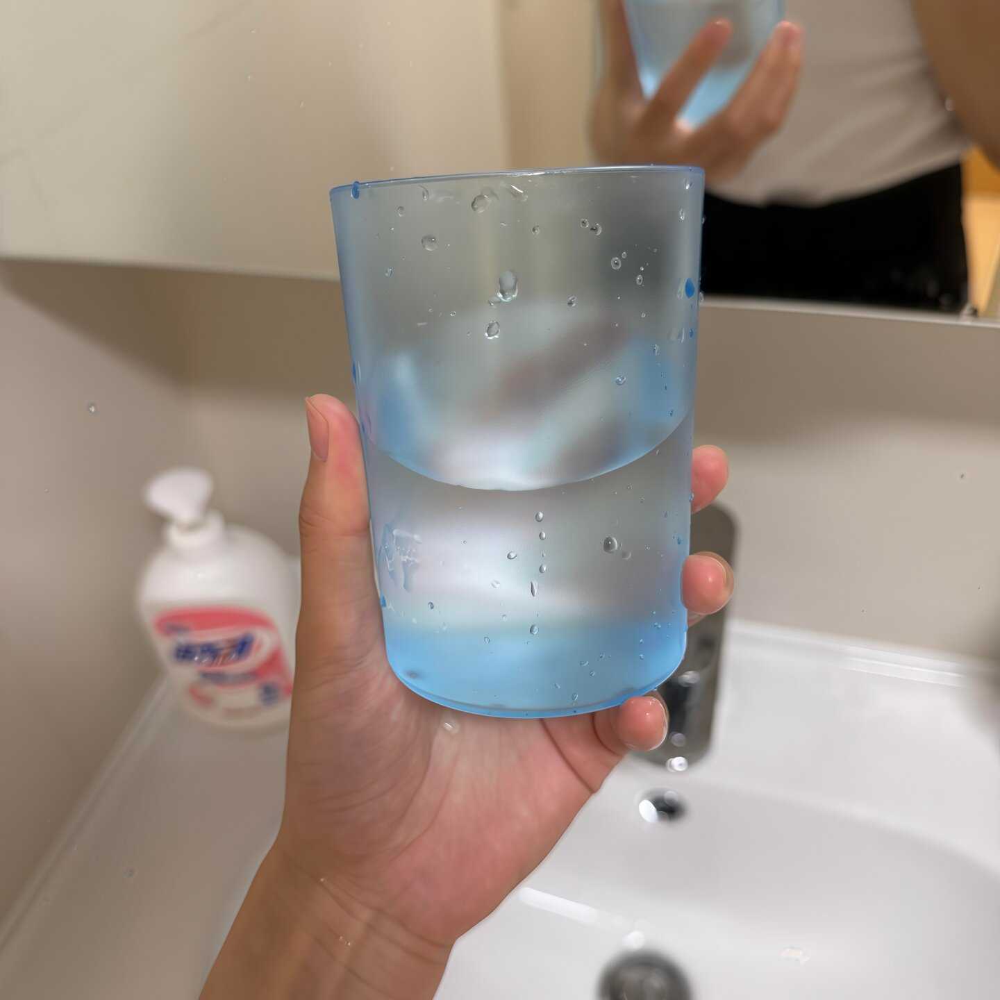牙杯洗漱杯不发霉漱口杯透明磨砂牙刷杯卫生间学生宿舍高颜值牙缸
