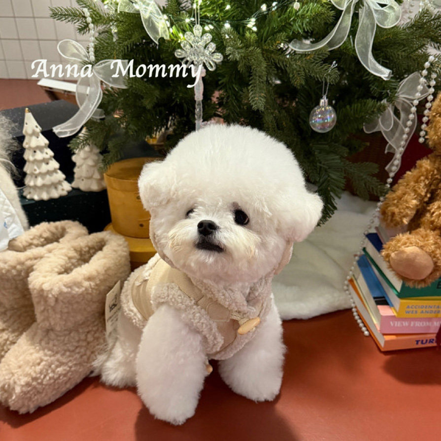 狗狗衣服秋冬新款麂皮绒夹克保暖背心宠物猫咪比熊泰迪加厚衣服