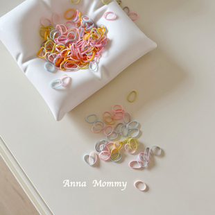 宠物皮筋彩色高弹力不易断狗狗扎小辫马尔济斯发饰碎发装饰约克夏