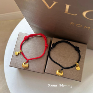 狗狗猫咪宠物项圈平安好运颈链脖圈长命富贵红绳项链吊坠比熊