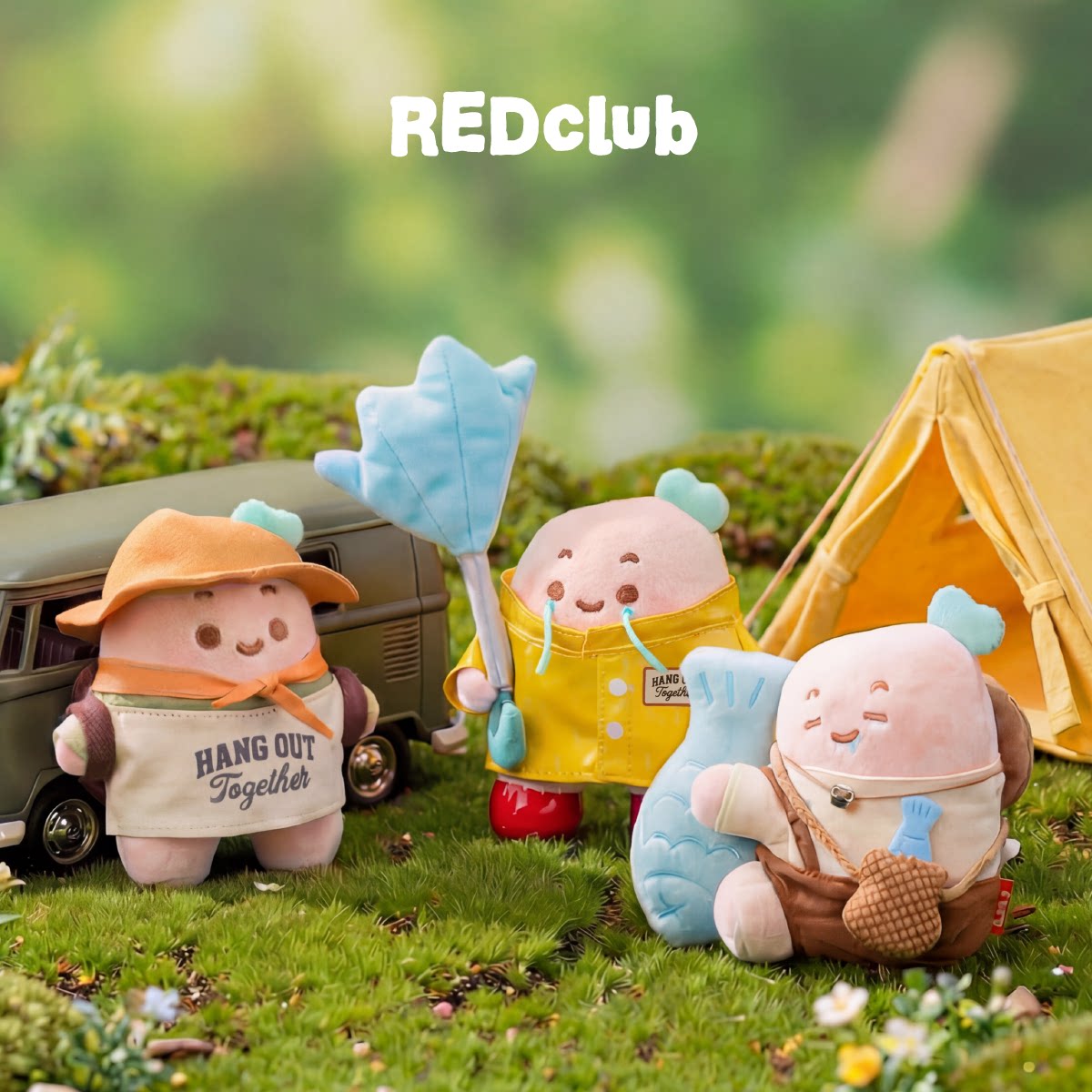 REDclub露营薯雨衣薯摸鱼薯