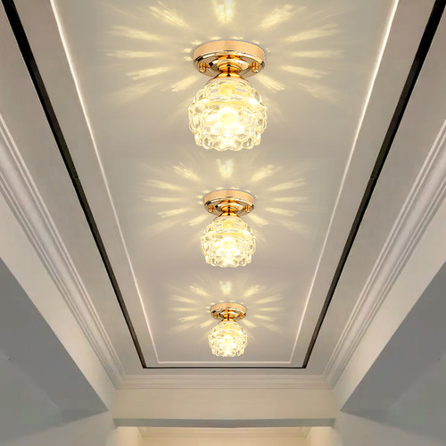 天花板灯走道灯走廊灯简约入户灯玄关灯阳台灯轻奢筒灯造型灯