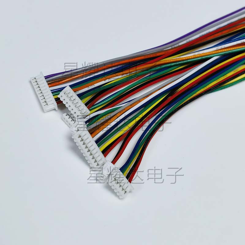 A1251H-单头/双头2P3P4P5P6P7P8P10P11P12P16P18P20P插头端子线