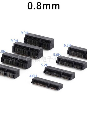 MINI PCIE-0801WRB-S-F-52P高度H40H56H68H70H80H90H99-HF-G10G30