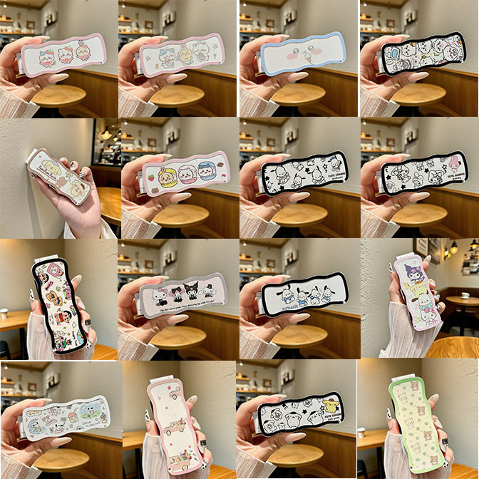 多款式轻奢高颜值网红小梳子学生便携随身迷你梳创意折叠内置镜子