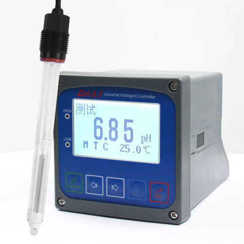 智能pH/ORP变送器0.5% FS 精度 在线测试仪 4-20mA/Modbus 双输出