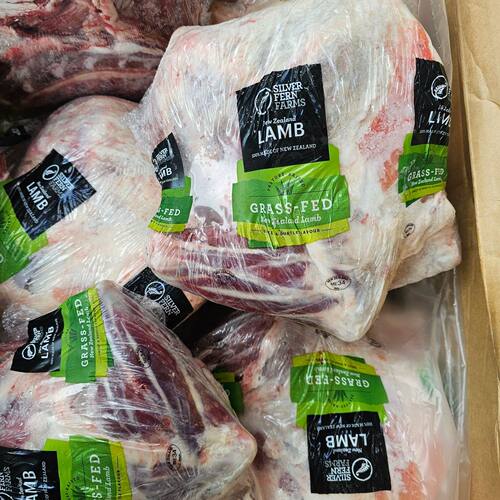 新西兰银蕨草饲羔羊四分体grass-fed冷冻羊肉