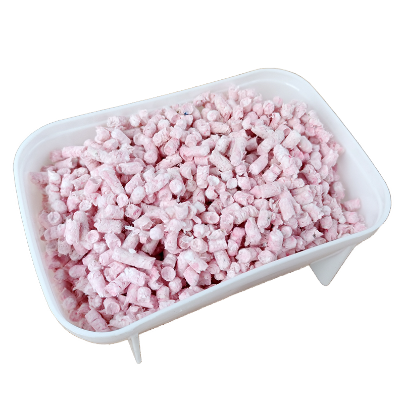 小宠清洁用品彩虹纸粒仓鼠金丝刺猬清洁垫料夏天降温造景用品