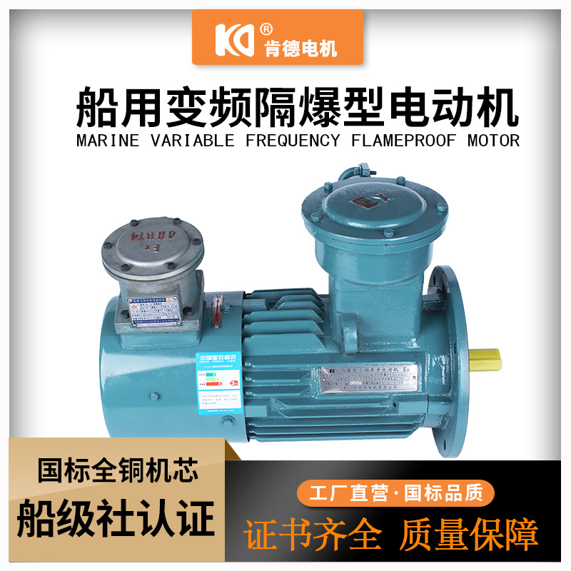 CCS船用防爆变频电机YBBP-160M-4 11KW隔爆型变频三相异步电动机