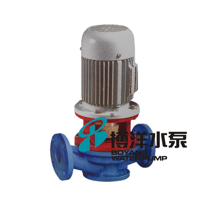 SRL型立式酚醛玻璃钢管道泵 耐酸碱离心泵 玻璃钢管道泵