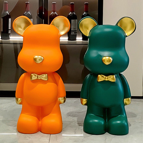 暴力熊存钱罐可存可取客厅摆件