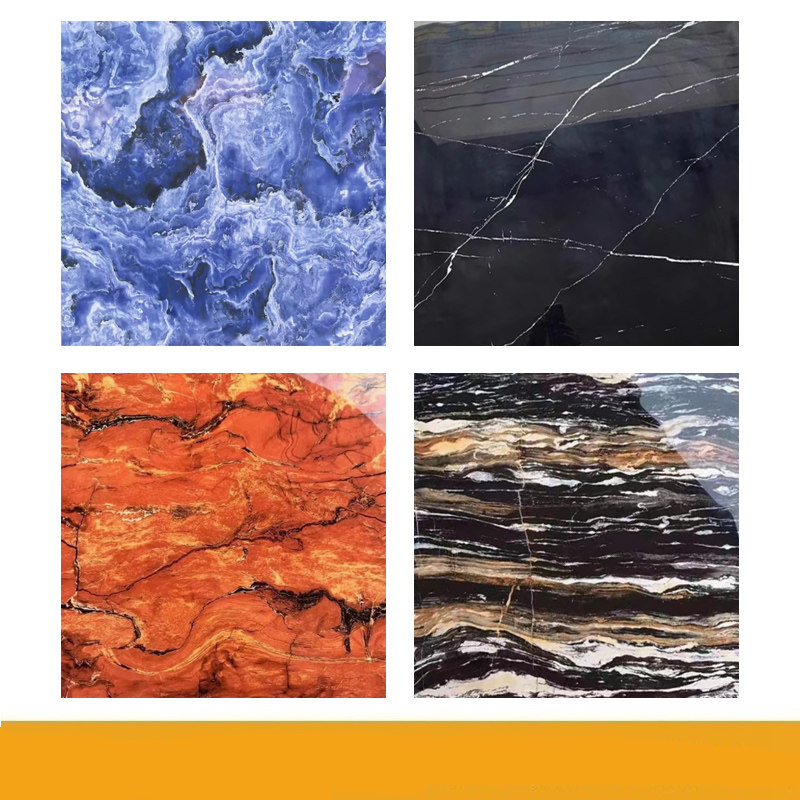 蓝色海洋奢石瓷砖800x800地砖紫罗红客厅全抛釉地板砖防滑耐磨