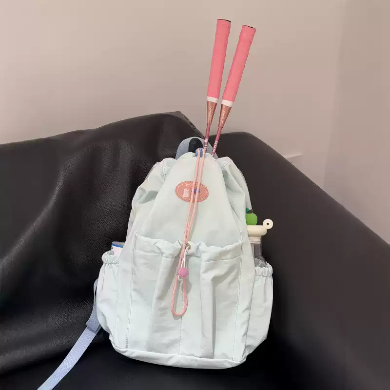 羽毛球包大容量户外包轻便羽毛球网球拍收纳双肩背包高颜值男女生