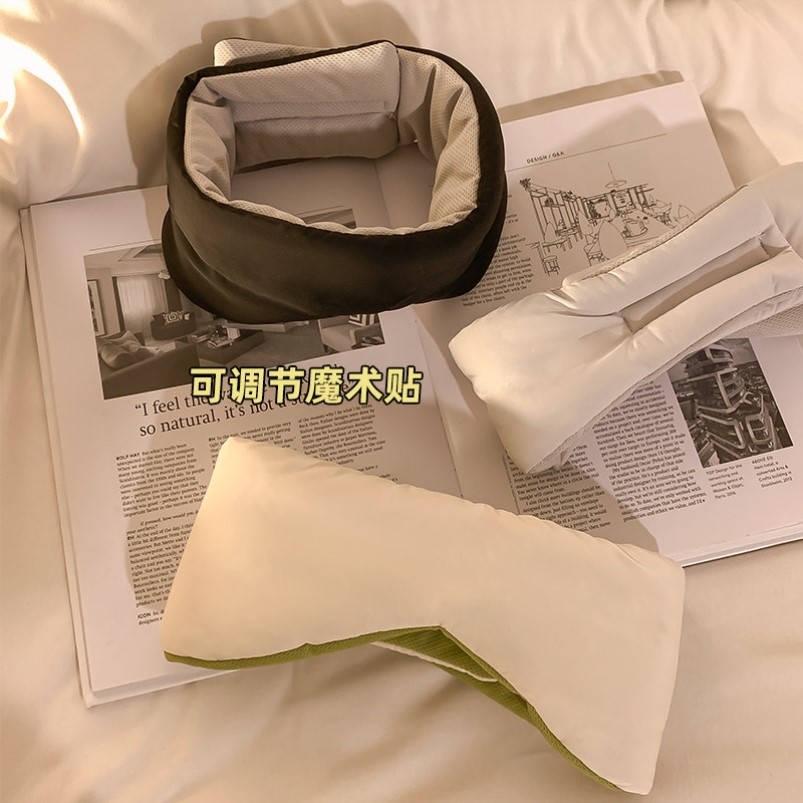 温凉双感太空舱遮光睡眠护眼罩全包围不勒耳加宽遮耳午休旅行专用
