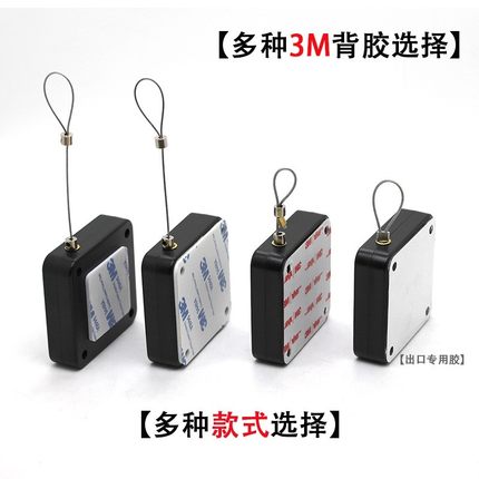 闭门器缓冲自动关门神器家用拉绳弹簧回弹移门推拉门闭合器免打孔