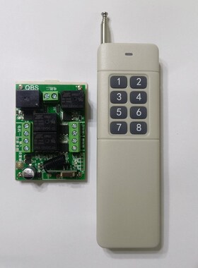 12V24V36V80V110V220V拉网船远距离无线遥控控制器宽电压大功率