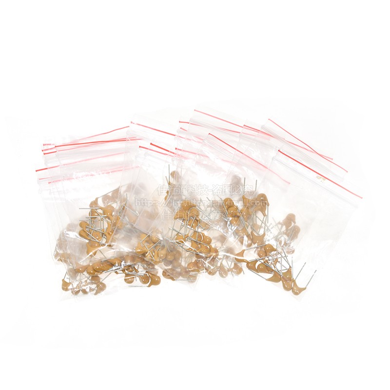 独石电容包 电容器元件包 脚距5.08mm容值20PF-1UF 18种各10个