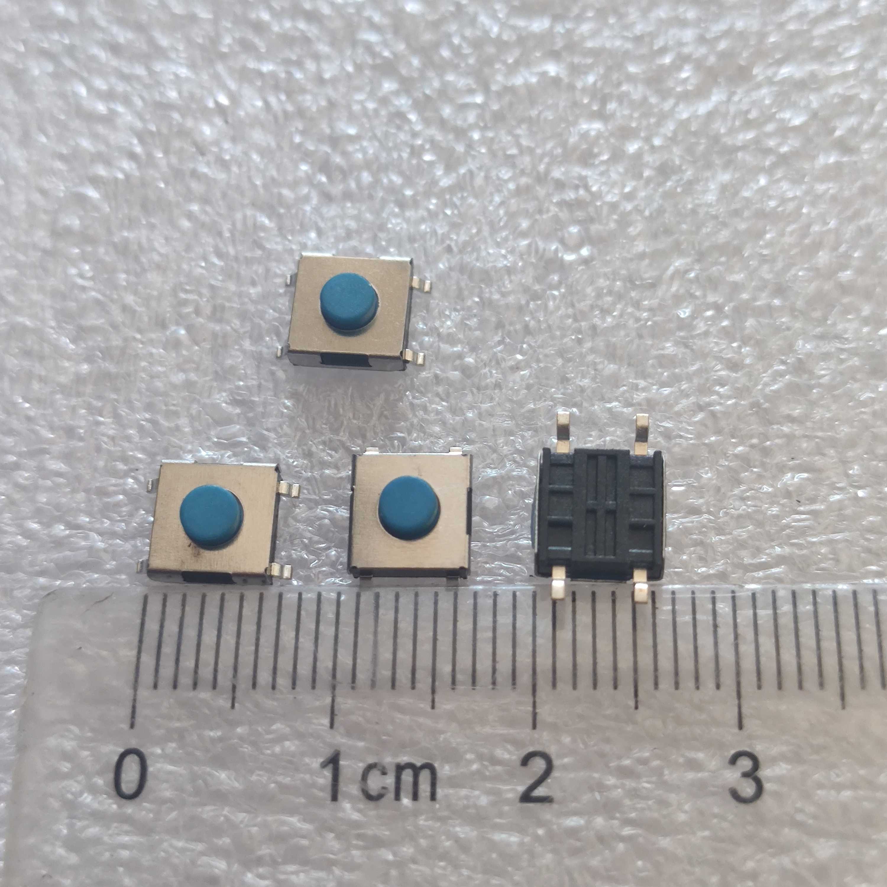 贴片6*6*3.1mm 轻触开关 4脚点动开关 微动/按键开关按钮(10只)