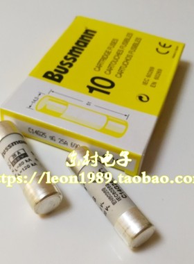 美国Bussmann保险丝 C14G25 25A 690V 14.351mm C14G25熔断器