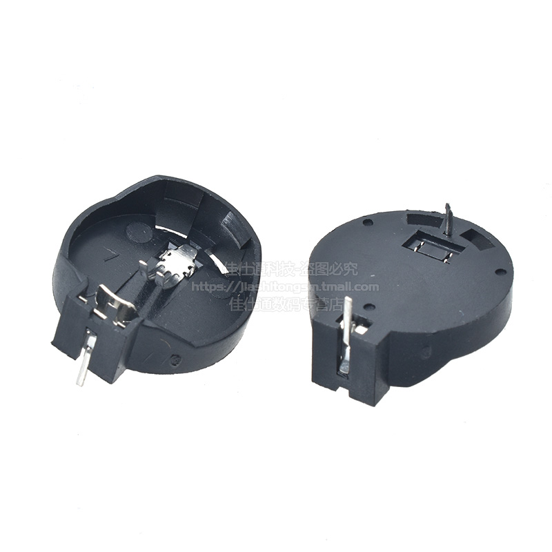 3V锂电池座 通用电池座 CR2032电池座  纽扣电池座(10个)