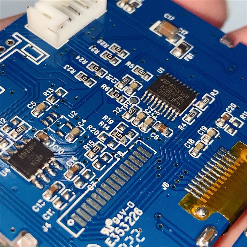 带STM8S003单片机 1.9寸12864液晶屏显示板 5V  有例程源码