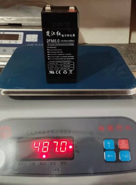 锐箭4v4ah台称4v圆孔充电器电子计价秤蓄电池电瓶4V5ah电子秤