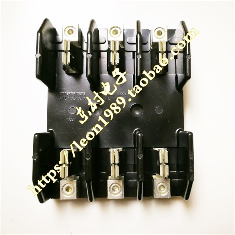 美国BUSSMANN保险丝座 J60100-1CR JM60100-1CR 100A 600V