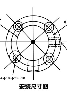 7寸触摸屏安装盒PLC人机界面盒子控制箱10寸屏配电箱旋转安装支架