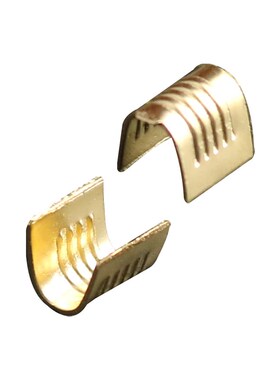 100只装DJ454D/U形接线片 V型压线扣 冷压接线端子电线压线扣端子