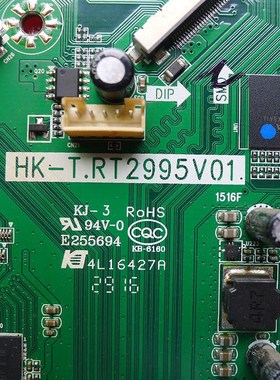 4K网络液晶驱动板 HK-T.RT2995V01 K通用电视机主板有120hz接口