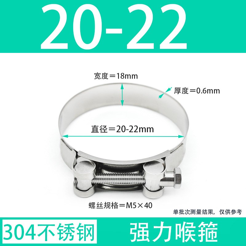 201/304/316不锈钢强力喉箍加厚卡箍欧式抱箍管箍喉箍Z管卡固定卡