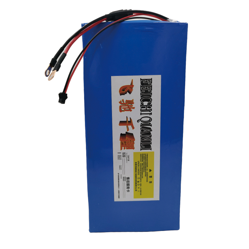 进口60v20ah哈雷电动车锂电池72伏12Ah电瓶新能48V25Ah大容量尺寸