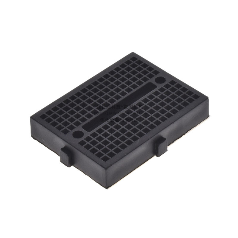 面包板 SYB-170 面包板 实验板 线路板彩色小面包板 35X47mm 黑色