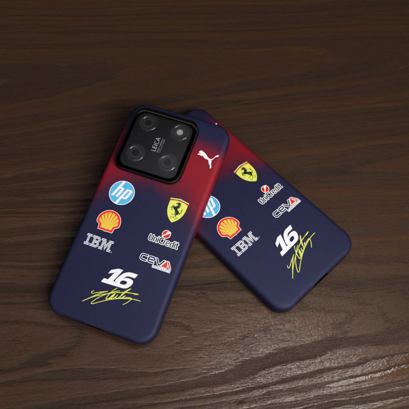 F1铁佛寺勒克莱尔上海大奖赛特别款车衣主题手机壳iPhone17苹果16pro15max14华为小米菲林二合一磨砂手机套