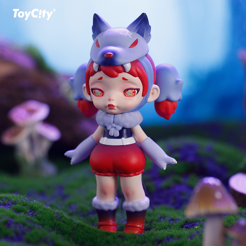 TOYCITY玩具城市Laura劳拉人狼茶会太空舱盲盒手办可爱少女摆件-封面