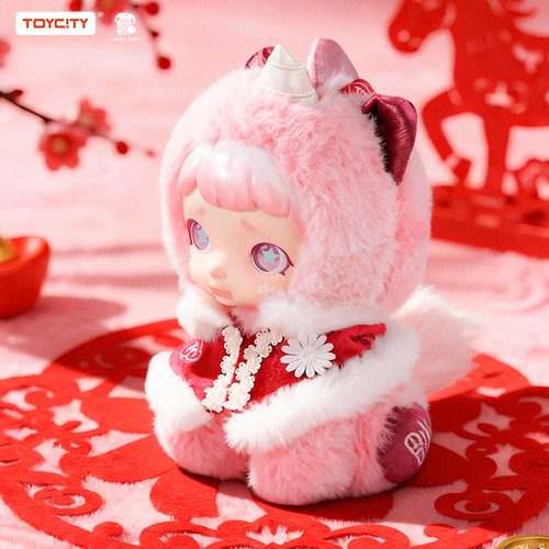 TOYCITY玩具城市新品LAURA劳拉天马赐福毛绒潮玩吊卡女孩节日礼物