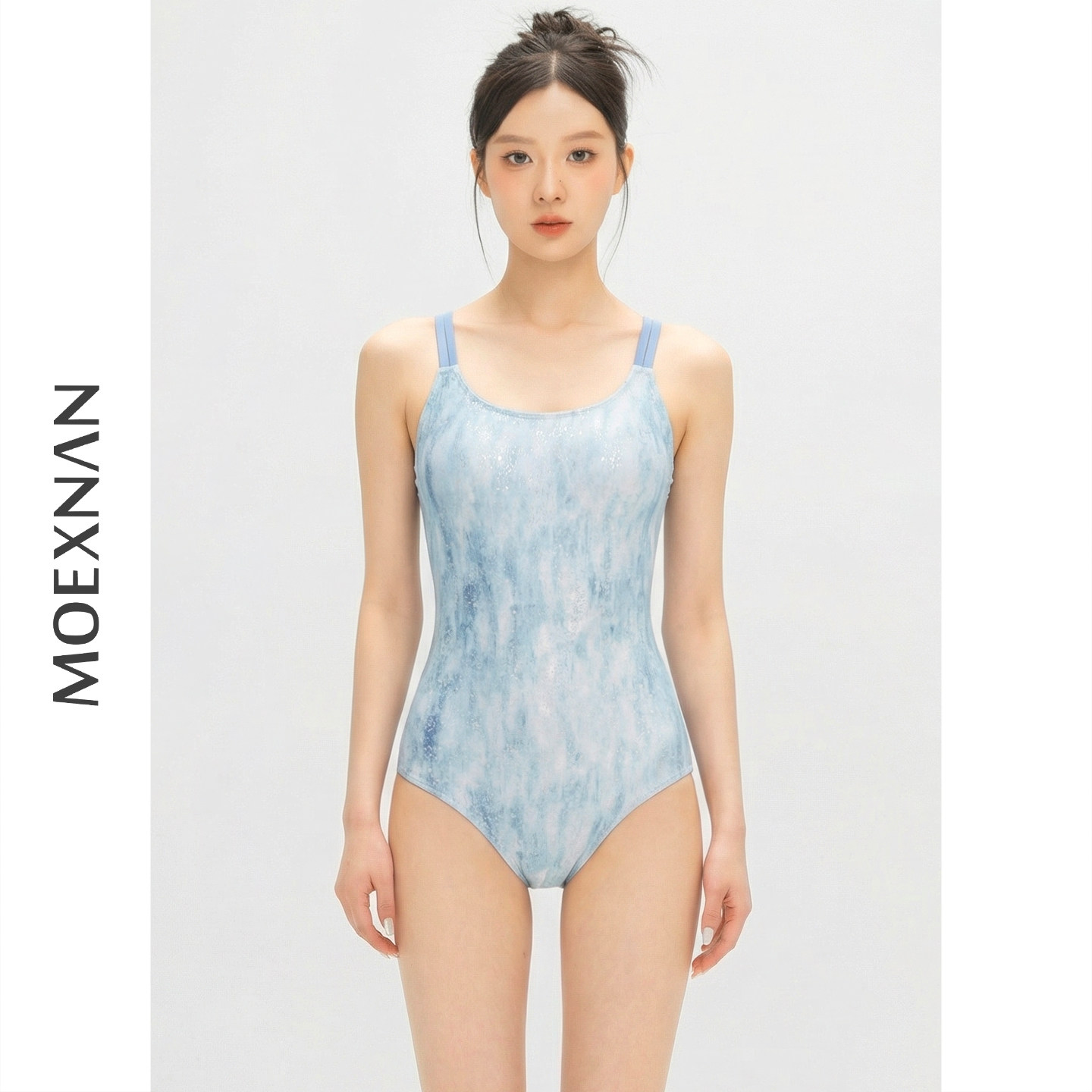 泳衣女新款连体三角游泳衣小胸显瘦泡温泉游泳馆专用高级感竞速