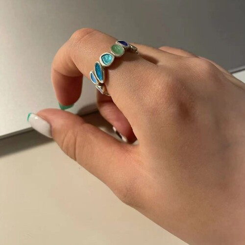 joidart戒指西班牙巴塞罗那巴特罗之家小红薯同款设计银高迪戒指